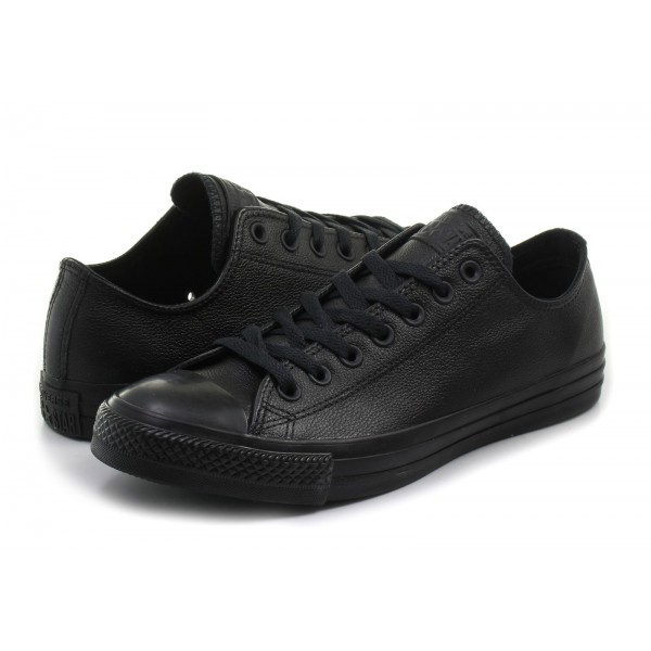 Tenis Converse Chuck Taylor All Star OX BLACK MONO LEATHER - 135253C