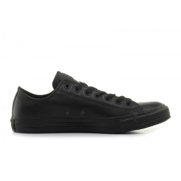 Tenis Converse Chuck Taylor All Star OX BLACK MONO LEATHER - 135253C