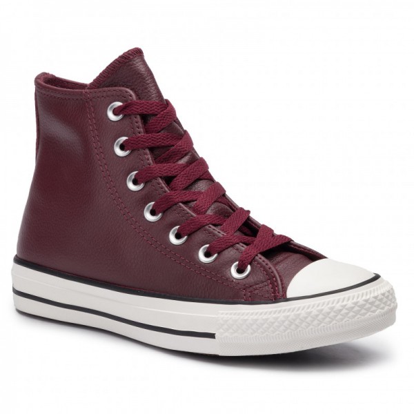 Tenisi înalți Converse Chuck Taylor All Star HI LEA BORDEAUX - 161494C