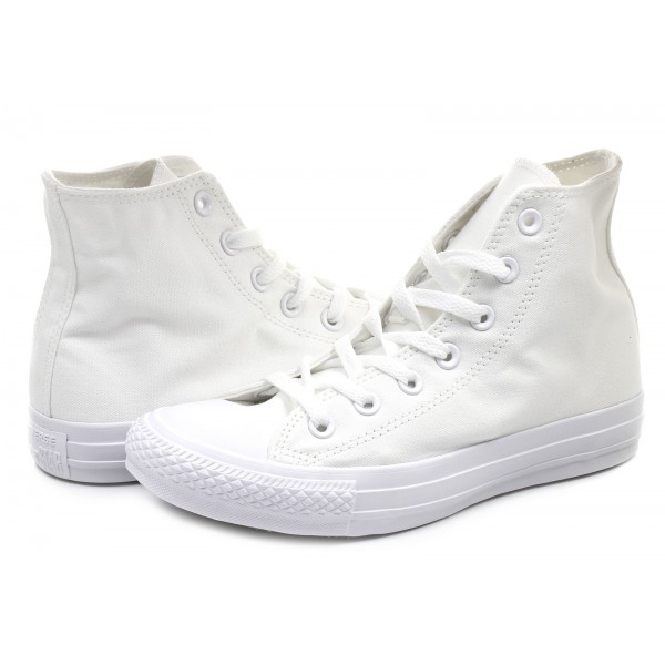Tenisi înalți Converse Chuck Taylor All Star HI WHITE MONOCH - 1U646C