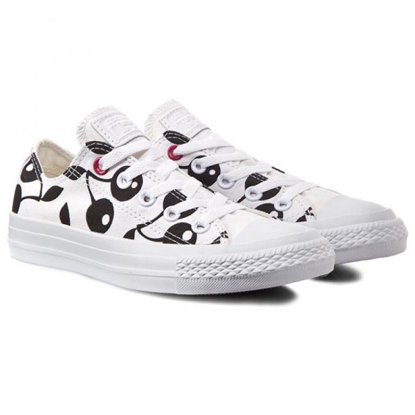 Tenisi Converse Chuck Taylor All Star OX WHT/BLK - 547343C