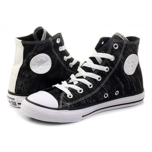 Tenisi înalți Converse Chuck Taylor All Star HI BLK/WHT - 651801C