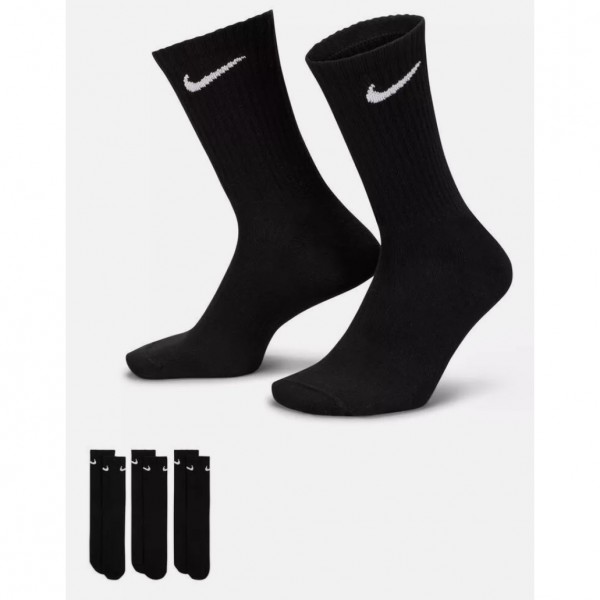 Șosete NIKE set 3 perechi U NK EVERYDAY LTWT CREW 3PR SX7676-010 