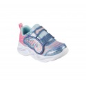 Pantofi sport-style cu lumini SKECHERS TWISTY BRIGHTS - WIN 302754N BLTQ