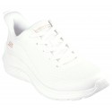 Pantofi sport-style SKECHERS BOBS SQUAD WAVES-STI 117483 WHT
