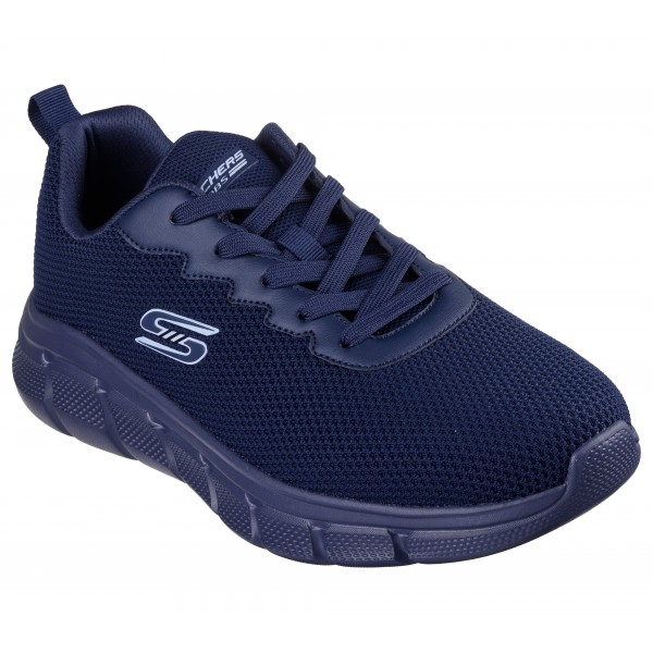 Pantofi sport-style SKECHERS BOBS B FLEX - CHILL 118106 NVY