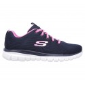 Pantofi sport SKECHERS GRACEFUL - GET CONNE 12615 NVHP