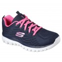Pantofi sport SKECHERS GRACEFUL - GET CONNE 12615 NVHP