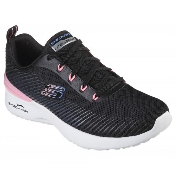 Pantofi sport-style SKECHERS SKECH-AIR DYNAMIGHT-LUMINOSIT 149669 BKPK