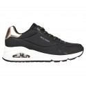 Pantofi sport-style SKECHERS UNO - SHIMMER AWAY 155196 BLK