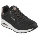 Pantofi sport-style SKECHERS UNO - SHIMMER AWAY 155196 BLK