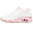 Pantofi sport SKECHERS UNO - LOVING LOVE 155506 WRPK