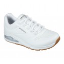 Pantofi sport-style SKECHERS UNO 2 - AIR AROUND YOU 155543 WHT