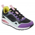 Pantofi sport-style SKECHERS UNO 2 - MAD AIR 155544 BKMT 