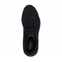 Pantofi sport-style SKECHERS TRES-AIR UNO - CASAI 183090 BBK