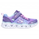 Pantofi sport-style cu lumini SKECHERS HEART LIGHTS - SHIMM 302145L LVAQ