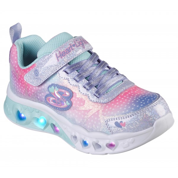 Pantofi sport-style cu lumini SKECHERS FLUTTER HEART LIGHTS 302315L LVMT
