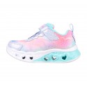 Pantofi sport-style cu lumini SKECHERS FLUTTER HEART LIGHTS 302315N LVMT