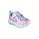 Pantofi sport-style cu lumini SKECHERS FLUTTER HEART LIGHTS 302315N LVMT