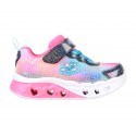 Pantofi sport-style cu lumini SKECHERS FLUTTER HEART LIGHTS 302315N NVMT