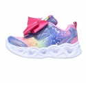 Pantofi sport-style cu lumini SKECHERS HEART LIGHTS-ALL ABO 302655N BLMT