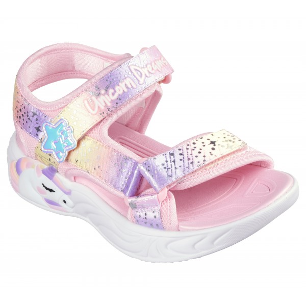Sandale SKECHERS UNICORN DREAMS SANDA 302682L LPMT
