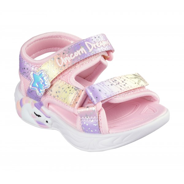 Sandale SKECHERS UNICORN DREAMS SANDA 302682N LPMT