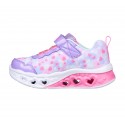 Pantofi sport-style cu lumini SKECHERS FLUTTER HEART LIGHTS 302691N LVHP
