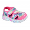 Sandale cu lumini SKECHERS HEART LIGHTS SANDALS 302977N HPMT