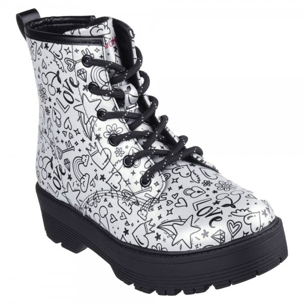 Ghete SKECHERS GRAVLEN HI - DOODLE 303408L SLBK