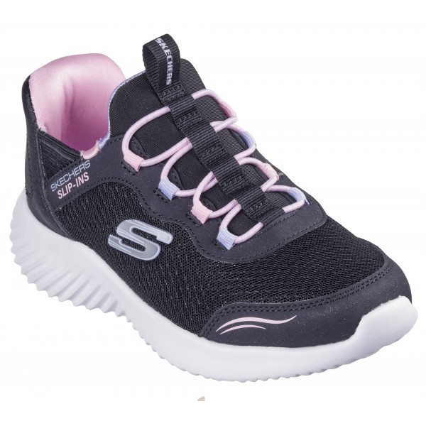 Pantofi sport-style SKECHERS BOUNDER - SIMPLE CUT 303585L BLK