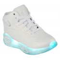 Ghete cu lumini SKECHERS S-LIGHTS REMIX 310100L WHT