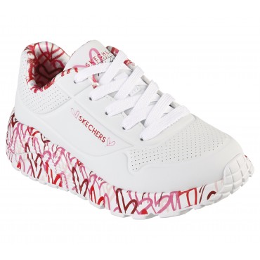 Pantofi sport-style SKECHERS UNO LITE - LOVEY LUV 314976L WRPK