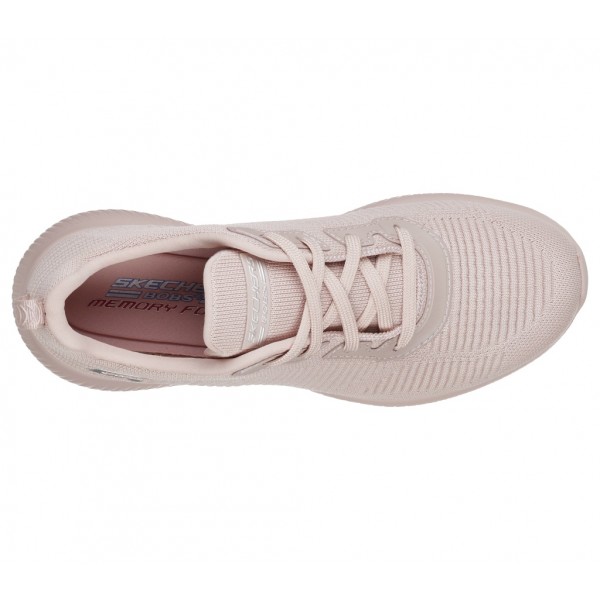Pantofi sport SKECHERS BOBS SQUAD - TOUGH TALK 32504 PNK