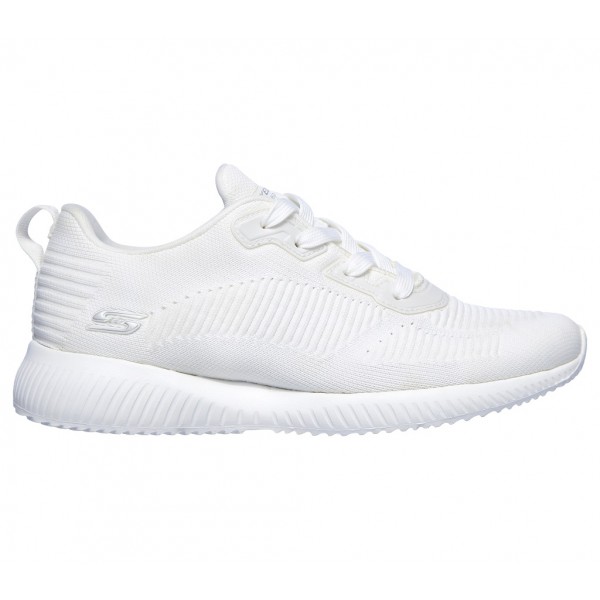 Pantofi sport SKECHERS BOBS SQUAD - TOUGH TALK 32504 WHT