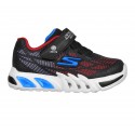 Pantofi sport-style cu lumini SKECHERS FLEX-GLOW ELITE - VO 400137N BKRB