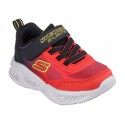 Pantofi sport-style cu lumini SKECHERS METEOR-LIGHTS 401495N RDBK