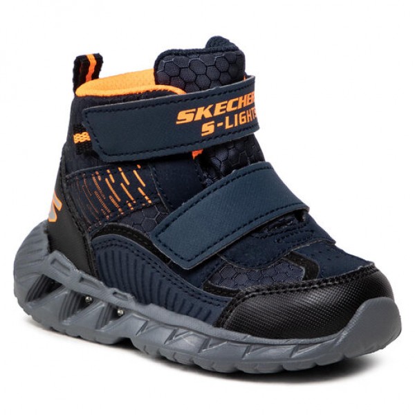 Ghete cu lumini SKECHERS MAGNA-LIGHTS - FROST 401504N NVBK