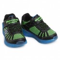 Pantofi sport-style cu lumini SKECHERS ILLUMI-BRIGHTS-TUFF TRACK 401520N BBLM