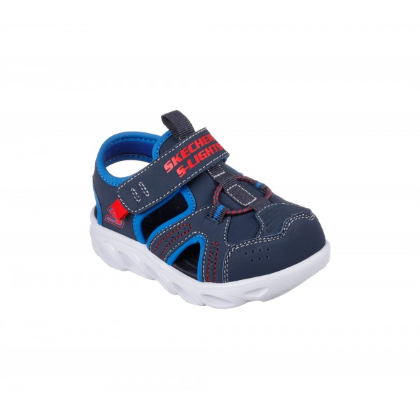 Sandale cu lumini SKECHERS HYPNO-SPLASH - SUNZY 401680N NVBL