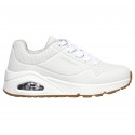 Pantofi sport-style SKECHERS UNO-STAND ON AIR 403674L WHT