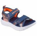 Sandale SKECHERS MICROSPEC-SPLASH 407034L NVOR