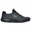 Pantofi sport-style SKECHERS SUMMITS- FORTON 52813 BBK
