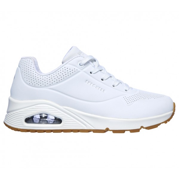 Pantofi sport SKECHERS UNO -STAND ON AIR 73690 WHT
