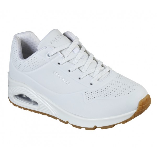 Pantofi sport SKECHERS UNO -STAND ON AIR 73690 WHT