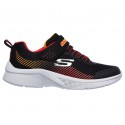 Pantofi sport SKECHERS MICROSPEC - GORZA 97535L BKRD